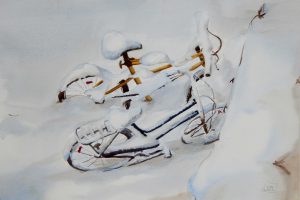 443-2558 28x43 Ricordo di un antico inverno