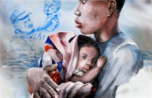 495-2941 28x43 Grazie all'amore sei salvo mio amore